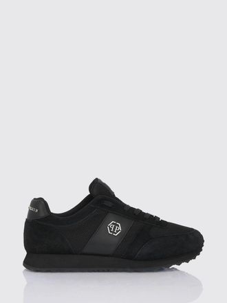 Philipp Plein Sneakers Portofino Runner in camoscio e mesh