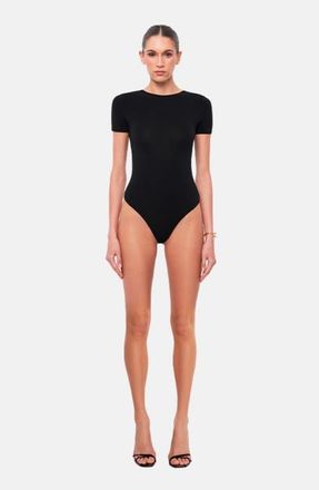 OW Collection Rosa Bodysuit in Black at Nordstrom, Size X-Small
