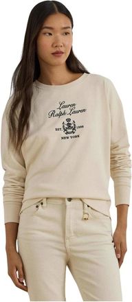 Ralph Lauren Mujer, Sudaderas, Beige, Talla: L