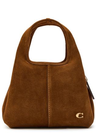 Coach Lana Suede Shoulder bag - Brown - One Size