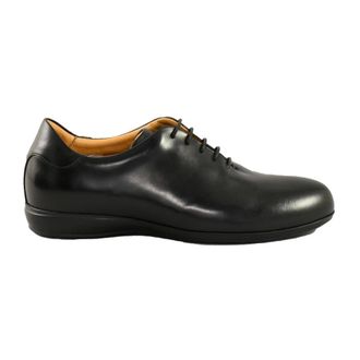 A.Testoni Schoenen - Heren - Nette schoenen - Zwart - 40 EU - Leer - Schoenen