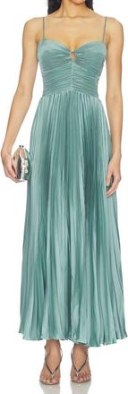 Astr Alaia Dress In Seafoam