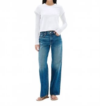 Slvrlake Denim Jazmine Mid Rise Jeans In Troubled Mind