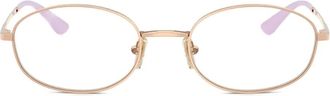 Vogue Eyewear oval-frame glasses - Gold