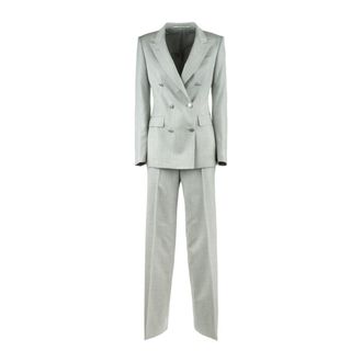 Tagliatore T-Parigi Grey Virgin Wool Suit
