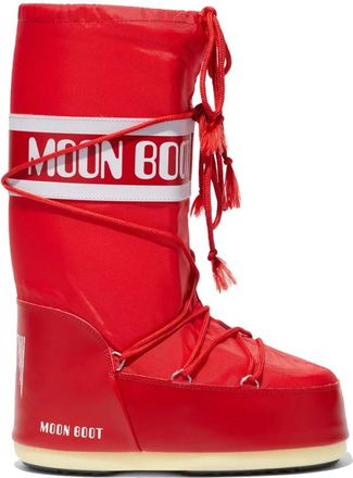 Moon Boot Icon Nylon - Dames - Winterlaarzen - Rood - 45 EU - Nylon - Schoenen