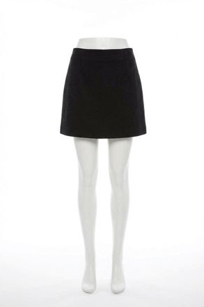 Z Supply Ciera Sueded Mini Skirt In Black