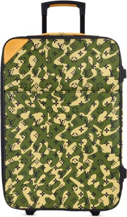 Louis Vuitton x Takashi Murakami 2008 Pegase 60 suitcase - women - PVC - One Size - Green