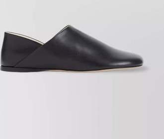 Loewe leather ballerina slippers