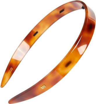 Alexandre de Paris Large Headband in Tortoise at Nordstrom