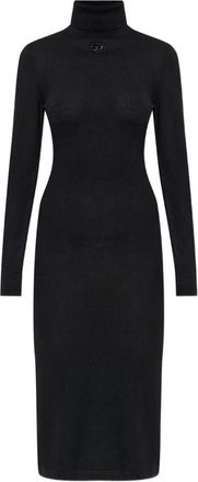 Diesel Midi Kleedjes - Dames - Kleedjes - Zwart - XS - Kleedjes