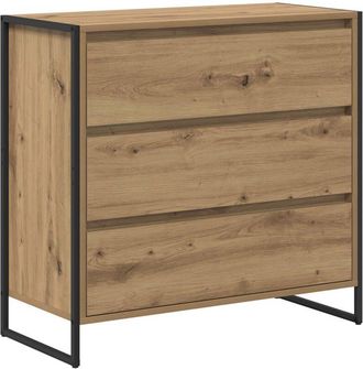 vidaXL Sideboard Artisian Oak 79 x 36 x 75.5 cm Engineered Wood vidaXL