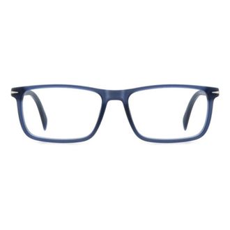 David Beckham Db 1019 Rectangular Eyeglasses in Deep Blue