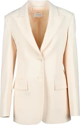Sportmax Jacket Wool/Elastane - Peach