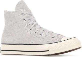 Converse Mens Light Grey Suede Chuck 70 Sneakers