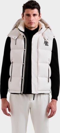 Rudsak Ren Heritage Down Puffer Vest in Vanilla at Nordstrom, Size X-Large