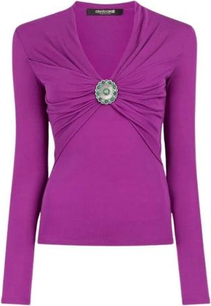 Roberto Cavalli Mujer, Blusas y Camisas, P&uacute;rpura, Talla: M