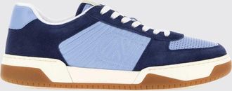 Valentino Garavani Sneakers basse Sparry bicolore in pelle e suede con VLogo