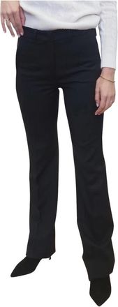Marella Broeken - Dames - Slim Fit Broeken - Zwart - XS - Polyester - Broeken