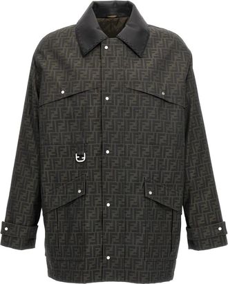 Fendi Hombre, Chaquetas, Marr&oacute;n, Talla: M
