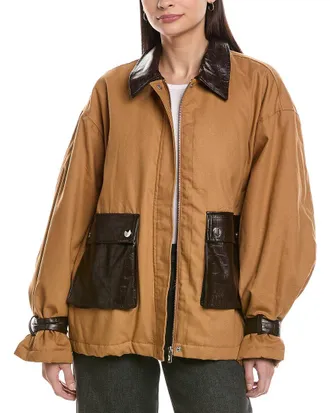 WeWoreWhat Cocoon Barn Jacket