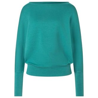 super.natural Kula Sweater Longsleeve f&uuml;r Damen | t&uuml;rkis