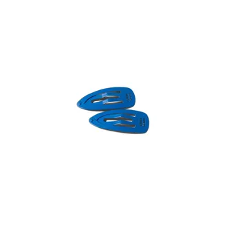 Miu Miu Metal Hair Clips, Woman, Periwinkle Blue