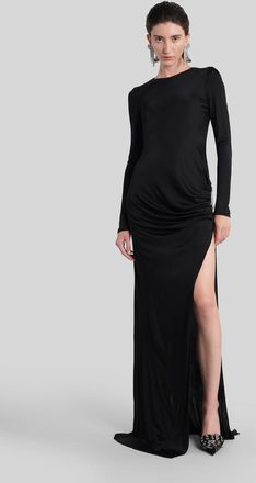 Giuseppe Di Morabito Long Dress In Black Viscose