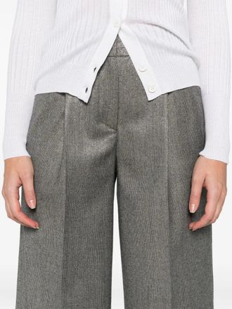PESERICO Womens Metallic-Effect Pants Aw25 W