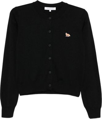 Maison Kitsun&eacute; Baby Fox Patch Cardigan