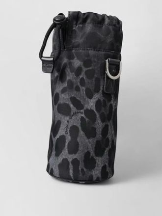 Dolce & Gabbana leopard bottle cage bag
