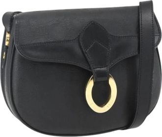 Dior Pre-owned Vintage PVC Leren Schoudertas - Dames - Vintage Schoudertas - Zwart - ONE Size - Leer - Vintage