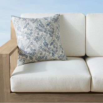 Frontgate Lourdes Embroidered Pillow Cover - Frontgate