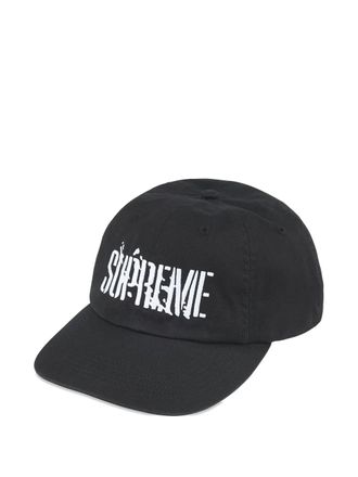 SUPREME Splatter 6-Panel baseball cap - Black