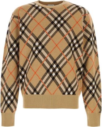 Burberry Beige Crewneck Sweatshirt