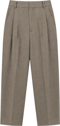 Liviana Conti Pantalones Rectos - Trousers - Mujer - Marr&oacute;n - XS