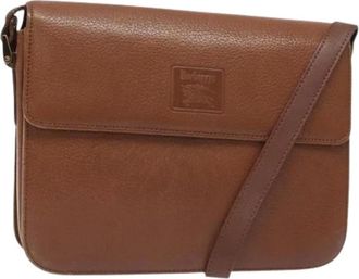 Burberry Pre-owned Cross Body Bags, female, Brown, Size: ONE SIZE Pre-owned Vintage Shoulder Bag