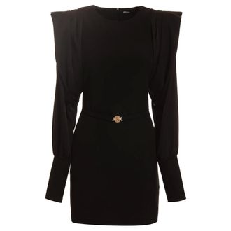 Just Cavalli Dames, Jurken, Zwart, Maat: XS