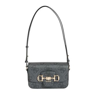 Guess Tassen, Dames, Grijs, ONE Size, Janie Logo Cnvrtbl Xbody Flap