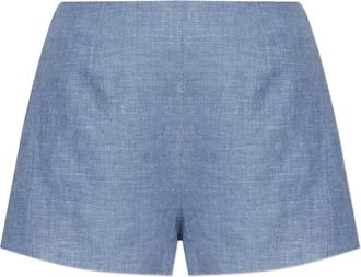 Possé Shorts sartoriali con bottoni - Blu