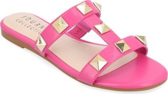 Journee Collection Women & apos;s Kendall Flat Sandals