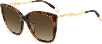Missoni MIS 0123/G/S Zonnebril - Dames - Zonnebrillen - Bruin - 57 MM - Accessoires