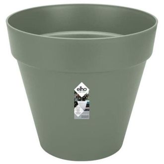 ELHO Planteador Rectangular Vibia - Pl&aacute;stico - Dep&oacute;sito - &Oslash;50 - Amarillo Miel