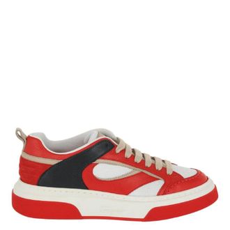 Ferragamo Cassina Shaped Inserts Sneaker, Size 10