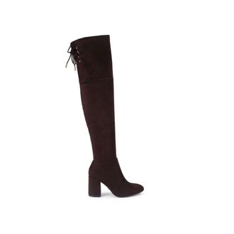 Carvela Womens Vito Otk Boots - Brown Fabric - Size UK 3
