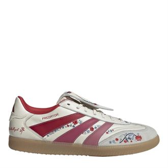 adidas Mens Predator Freestyle Floral Lace Up Road Shoes in Off White - Size UK 7.5