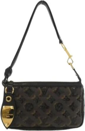 Louis Vuitton Pre-owned Shoulder Bags, female, Black, Size: ONE SIZE Pre-owned Pochette