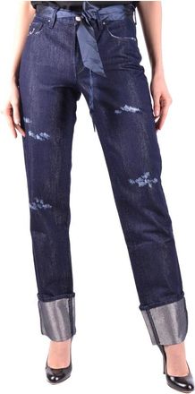 Jacob Cohen Straight Jeans - Dames - Regular Fit Jeans - Blauw - W27 - Katoen - Jeans