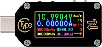 OEM Rd Tc66 Tipo-c Pd Trigger Usb Volt&iacute;metro Amper&iacute;metro Repuestos Accesorios Voltaje Medidor De Corriente Bidireccional Mult&iacute;metro Cargador Pd Bater&iacute;a Pr