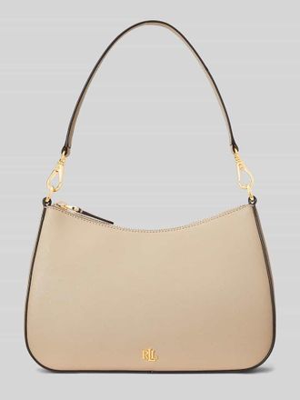 Lauren Ralph Lauren Umh&auml;ngetasche aus echtem Leder Modell Danni in Sand, Gr&ouml;&szlig;e 1